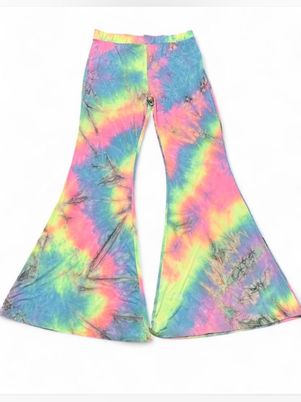 Good Time USA vintage Tie-Dye Rainbow Flare Pants size 1X
